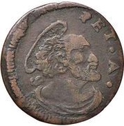 1 Quattrino - Clement XIII, Vatican City, 1758-1769 reverse image