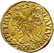 1 Ducat - Sixtus IV, Vatican City, 1471-1484 reverse image