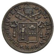 1 Quattrino Romano - Gregory XVI obverse image
