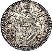 1 Grosso - Clement XIII VTERE QVASI HOMO FRVGI obverse image