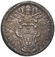 ½ Piastra - Clement XI obverse image