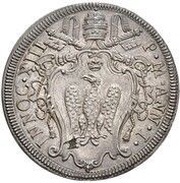 ½ Piastra - Innocent XIII obverse image