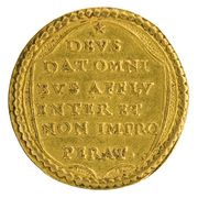 1 Scudo d'Oro - Alexander VII, Vatican City, 1655-1667 reverse image