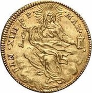 1 Zecchino - Benedict XIII obverse image