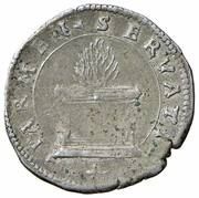 Foghetto - Adrian VI SANCTVS THOMAS; Parma, Vatican City, 1522-1523 reverse image