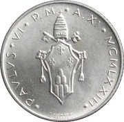 2 Lire - Pavlvs VI obverse image
