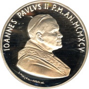 10 000 Lire - Ioannes Paulus II Nativity obverse image