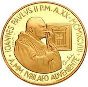 100 000 Lire - John Paul II Basilica of St. Mary Major obverse image