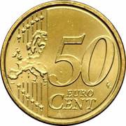 50 Euro Cents - Franciscus reverse image