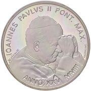 10 Euros - Ioannes Paulus II Pontificate obverse image