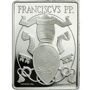 25 Euro - Franciscus Alessandro Manzoni; silver colored obverse image