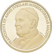 200 Euros - Franciscus Justice obverse image