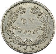 1 Centavo reverse image