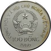 100 Đồng Elephant obverse image