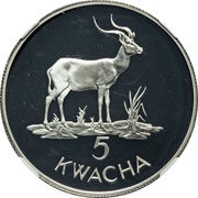 5 Kwacha Conservation reverse image