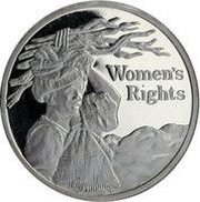 500 Kwacha Women's Rights, Zambia, 1994 reverse image