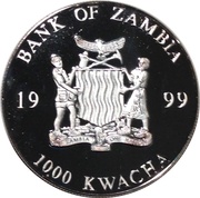 1000 Kwacha 200€ Note - obverse obverse image