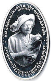 4000 Kwacha - Elizabeth II Queen Mother, Zambia, 2000 reverse image