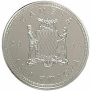 1000 Kwacha Mountain Gorilla obverse image