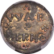 Penny - Edward the Elder Two-line type, British Isles and Frisia, 920-924 reverse image