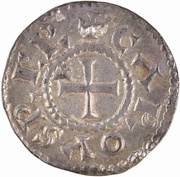 Denier - Charles II CAROVS REI R obverse image