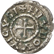 Obol - Louis I Aachen mint obverse image