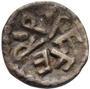 Denier - Pepin the Short Trier mint, Carolingian Empire, 751-768 reverse image