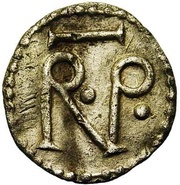 Denier - Pepin the Short Angers mint obverse image