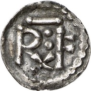 Denier - Pepin the Short in the name of Georgius obverse image