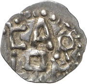 Denier - Carloman I Holy Cross Abbey obverse image