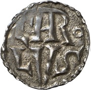 Denier - Charlemagne Huy mint obverse image