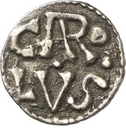 Denier - Charlemagne Mainz mint obverse image