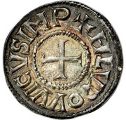 Denier - Louis I Tours mint obverse image