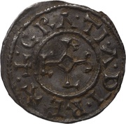 Obol - Charles II Meaux mint obverse image
