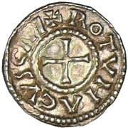 Obol - Charles II Rouen mint, Carolingian Empire, 864-875 reverse image