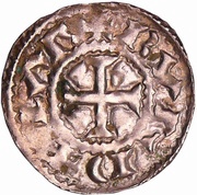 Denier - Lothair II Bordeaux mint, Carolingian Empire, 954-986 reverse image