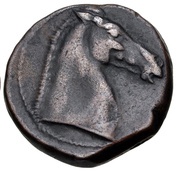 Æ Shekel Carthage; No Symbol reverse image