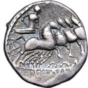 Denarius Hungarian Group reverse image