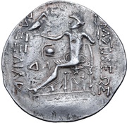 Tetradrachm Alexander III Type, Central and Eastern Europe (ancient), 200 BC - 1 BC reverse image