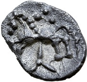 Obol Manching 2 Type, Central and Eastern Europe (ancient), 100 BC - 1 BC reverse image