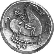 Tetradrachm Kinnlos Type, Central and Eastern Europe (ancient), 300 BC - 201 BC reverse image