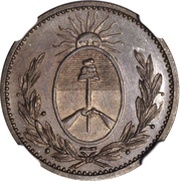 1 Decimo Real Pattern reverse image