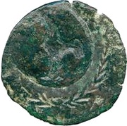 25 Centesimae Incuse series: rooster reverse image