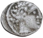 Silver 1 As Male head series II: facing right; with value obverse image