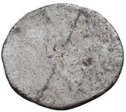 Silver 1 As Male head series II: facing right; with value, Etruria, 301 BC - 206 BC reverse image