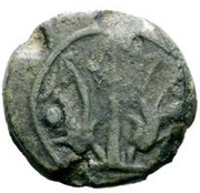 1 Sextans Series II: legend behind, Etruria, 215 BC - 211 BC reverse image