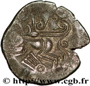 Stater class IVb, Gaul, 80 BC - 50 BC reverse image