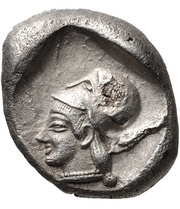 Stater, Greece (ancient), 470 BC - 450 BC reverse image