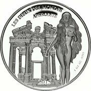1000 Francs CFA Aphrodite reverse image