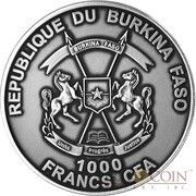 1000 Francs CFA Maria obverse image